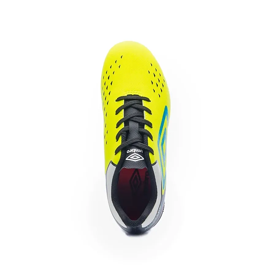 Umbro Chuteira ADAMANT TOP 24-U07FB00233-613 LimaoPretoAzul Sint -7-